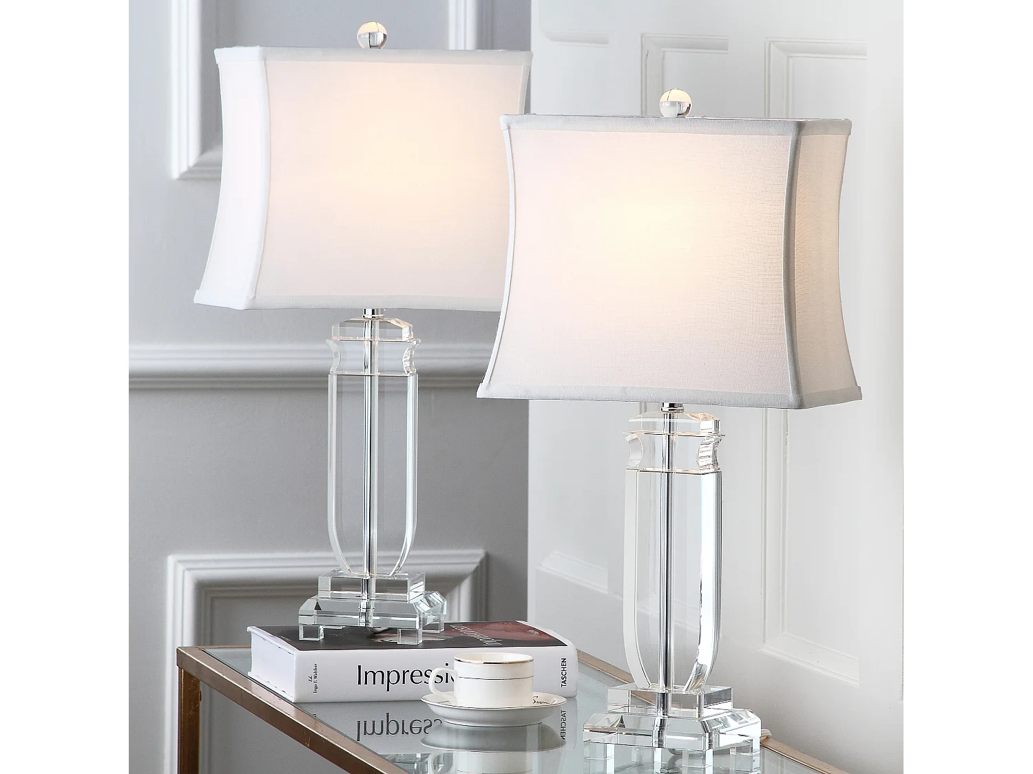 Lot de 2 Lampe de table Clair 20 X 30 X 63.5 cm - Loree