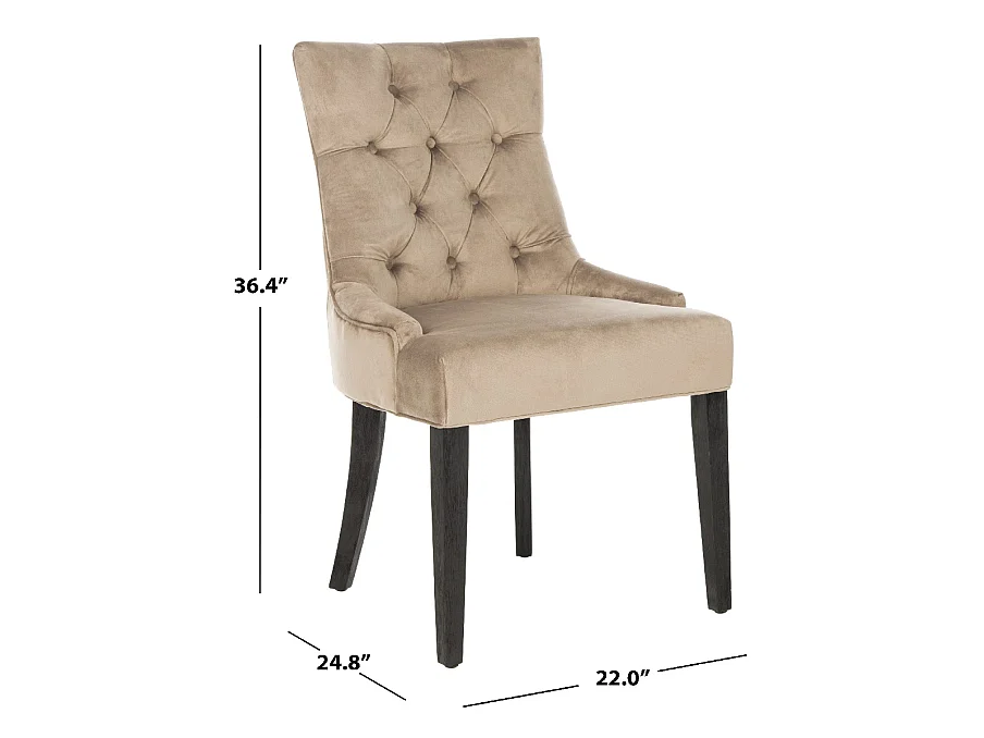 Lot de 2 chaise Champignon 60 X 56 X 92.45 cm - Saundra