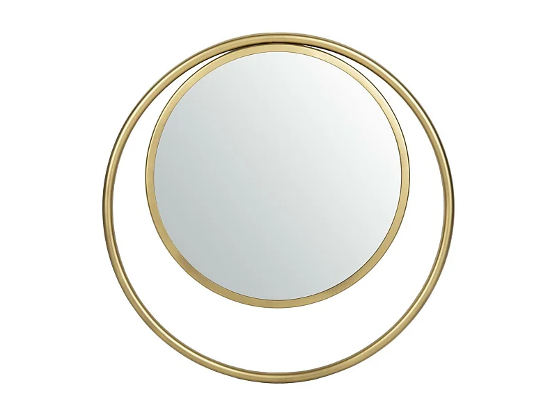 Miroir Laiton brossé 68.58 X 68.58 X 7.62 cm - Versie