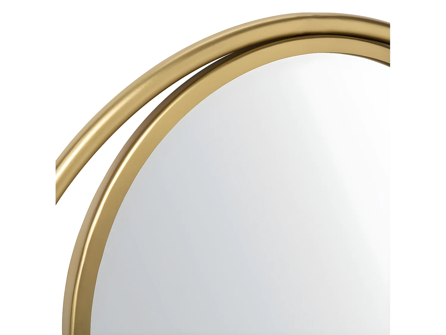 Miroir Laiton brossé 68.58 X 68.58 X 7.62 cm - Versie