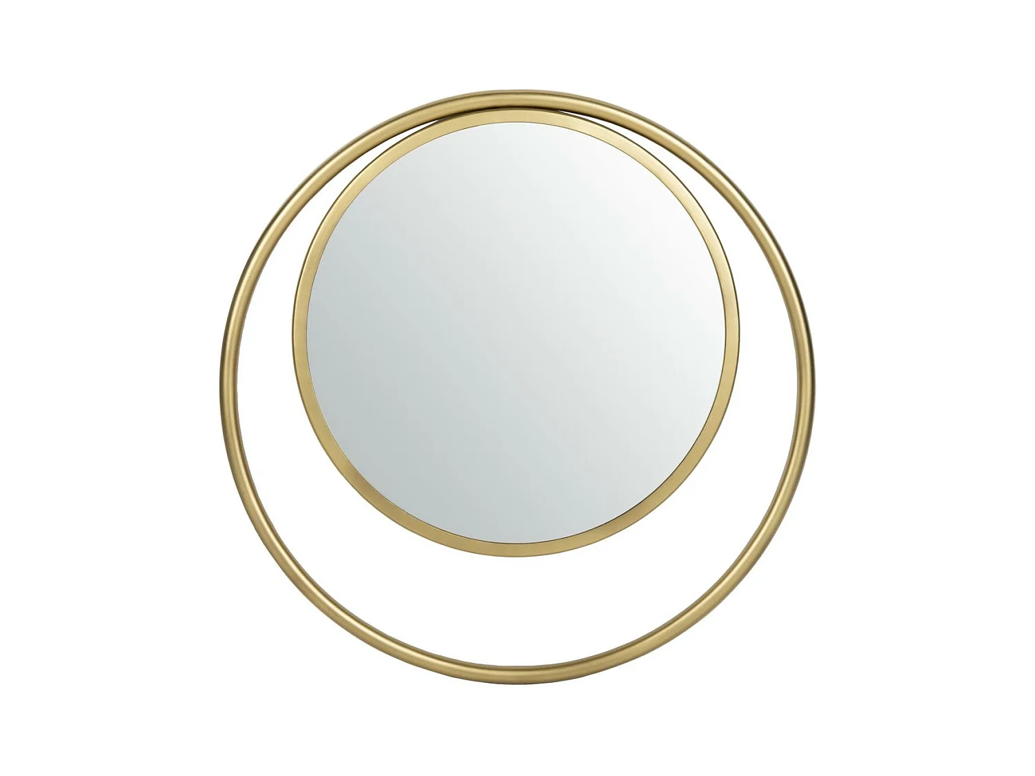 Miroir Laiton brossé 68.58 X 68.58 X 7.62 cm - Versie