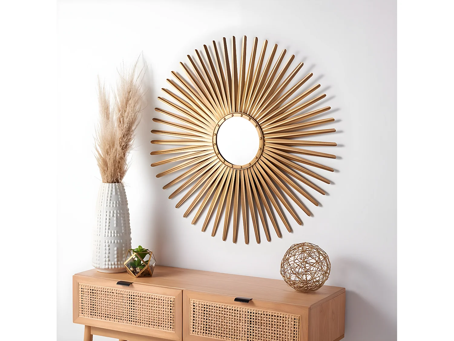 Miroir Or 85 X 85 X 2.54 cm - Alexandra