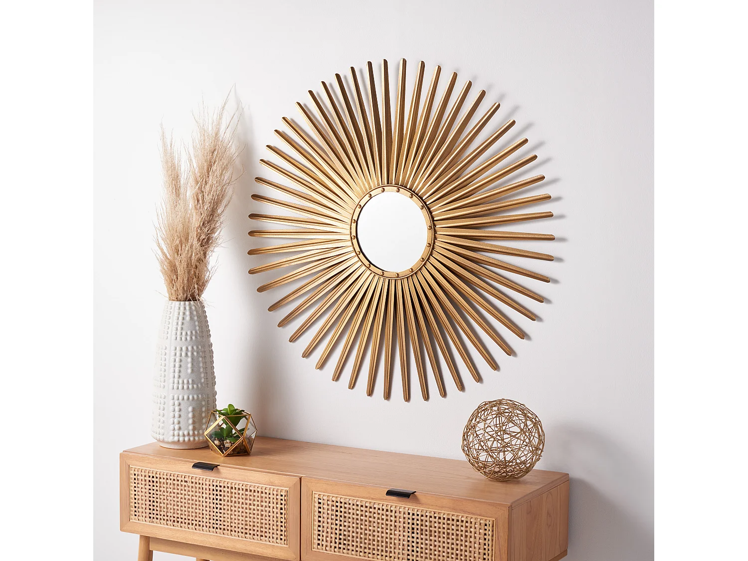 Miroir Or 85 X 85 X 2.54 cm - Alexandra