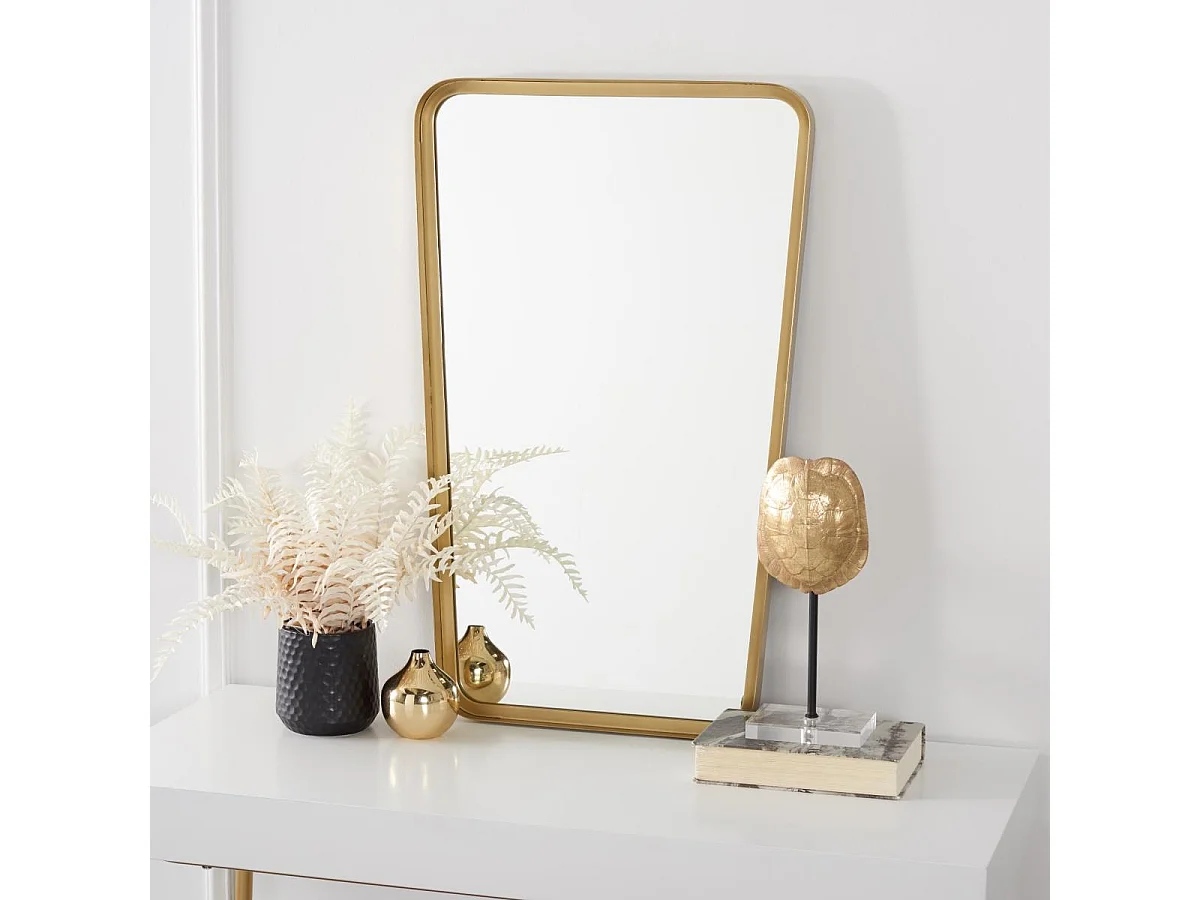 Miroir Laiton brossé 86.36 X 58.42 X 7.62 cm - Melba