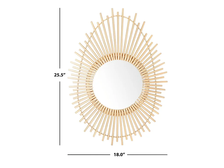 Miroir Or 73.66 X 55.88 X 7.62 cm - Elfreda