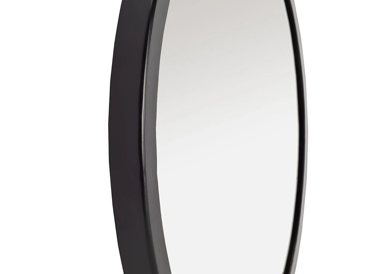 Miroir Noir mat 63.5 X 60.96 X 10.16 cm - Flonnie