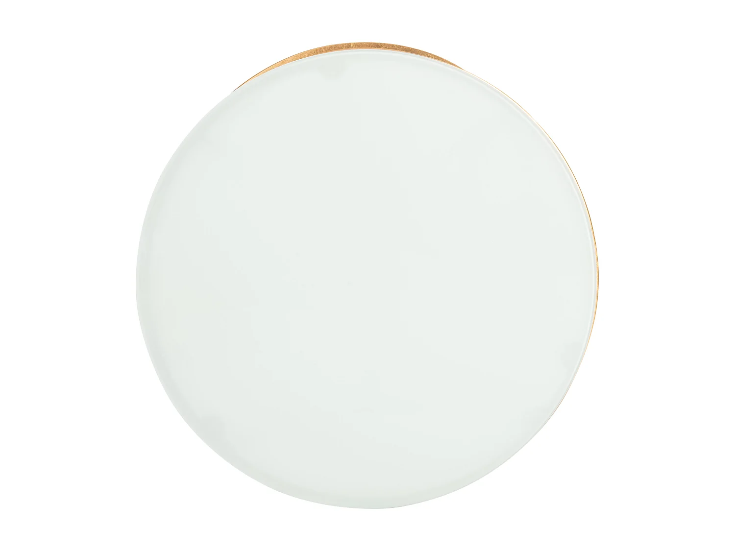 Table d'appoint Or et noir 51 X 51 X 53.84 cm - Lovey