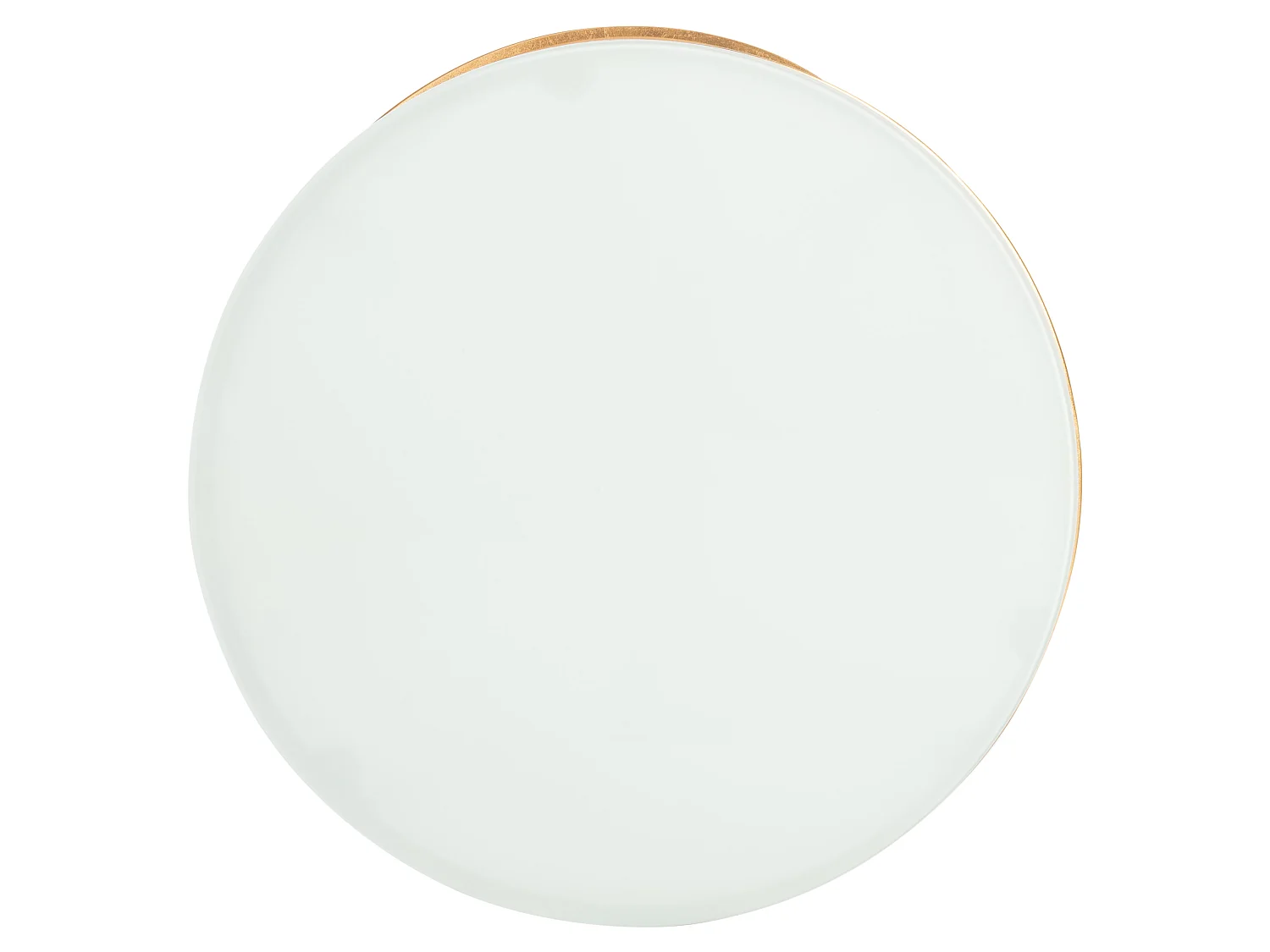Table d'appoint Or et noir 51 X 51 X 53.84 cm - Lovey