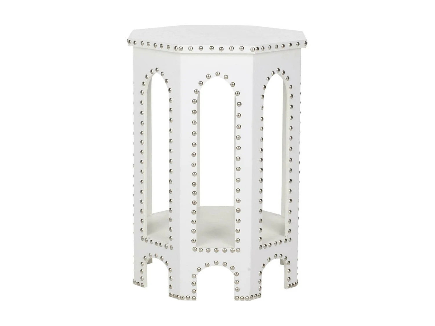 Table d'appoint Gris anthracite 40 X 40 X 55.88 cm - Hildred