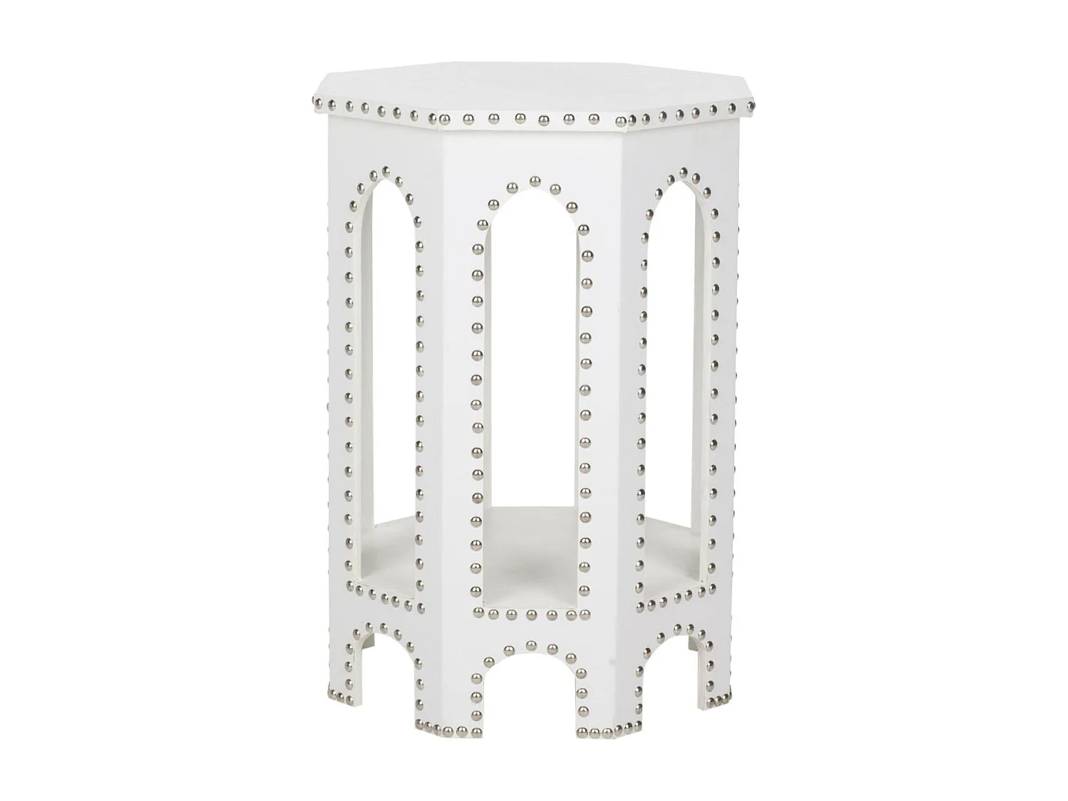 Table d'appoint Gris anthracite 40 X 40 X 55.88 cm - Hildred
