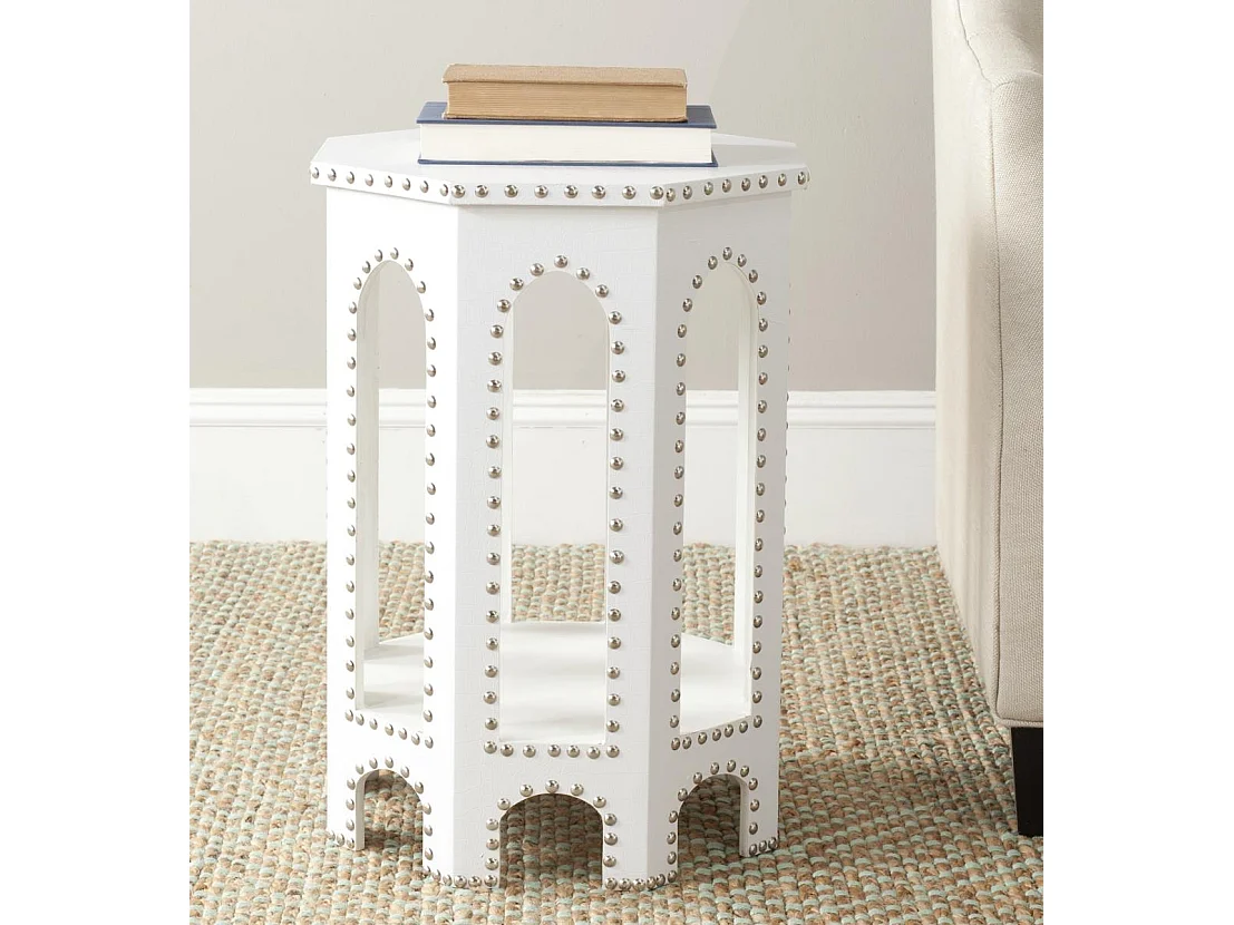 Table d'appoint Gris anthracite 40 X 40 X 55.88 cm - Hildred