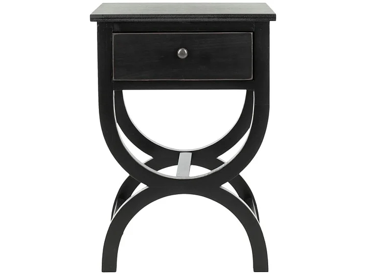 Table d'appoint Noir 38 X 46 X 67.94 cm - Orma