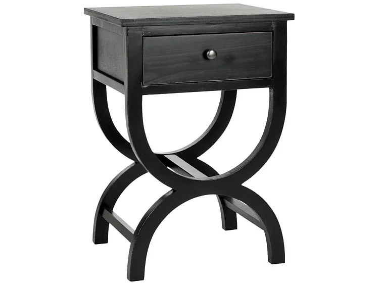 Table d'appoint Noir 38 X 46 X 67.94 cm - Orma