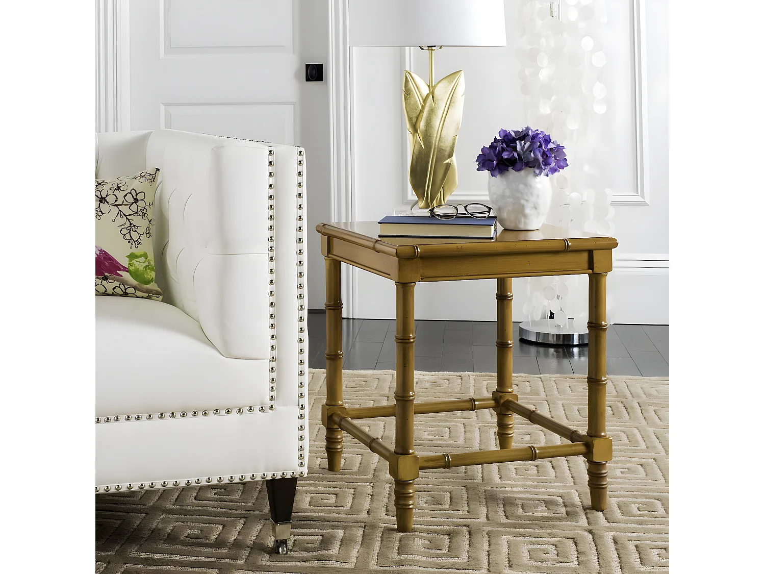 Table d'appoint Marron 50 X 50 X 55.88 cm - Sylva