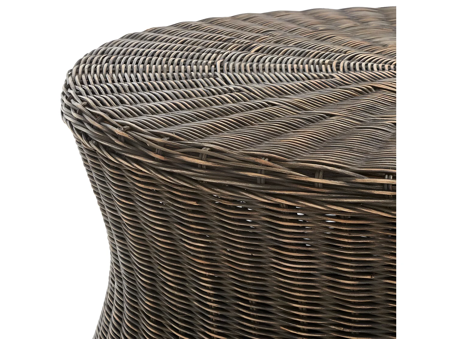 Table d'appoint Marron 83 X 83 X 39.87 cm - Daphne