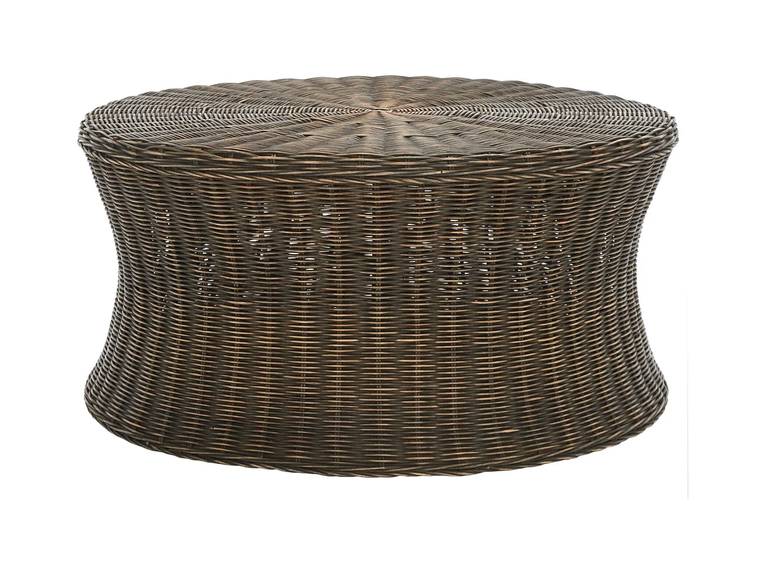 Table d'appoint Marron 83 X 83 X 39.87 cm - Daphne