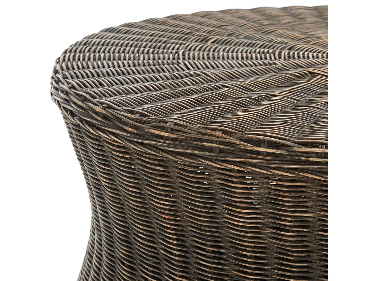 Table d'appoint Marron 83 X 83 X 39.87 cm - Daphne
