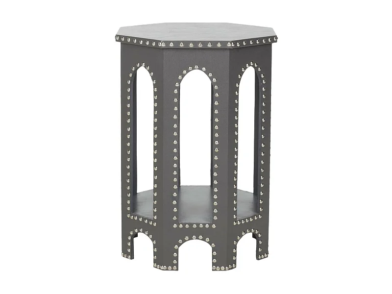 Table d'appoint Gris 40 X 40 X 55.88 cm - Hildred