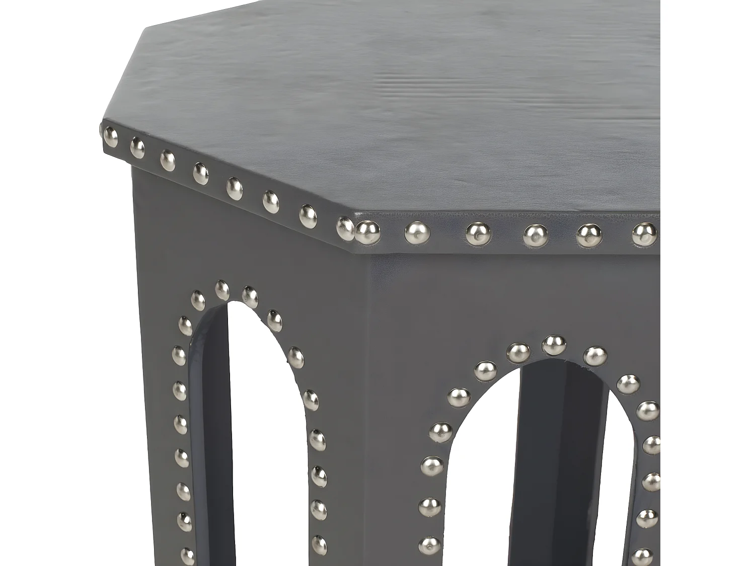 Table d'appoint Gris 40 X 40 X 55.88 cm - Hildred