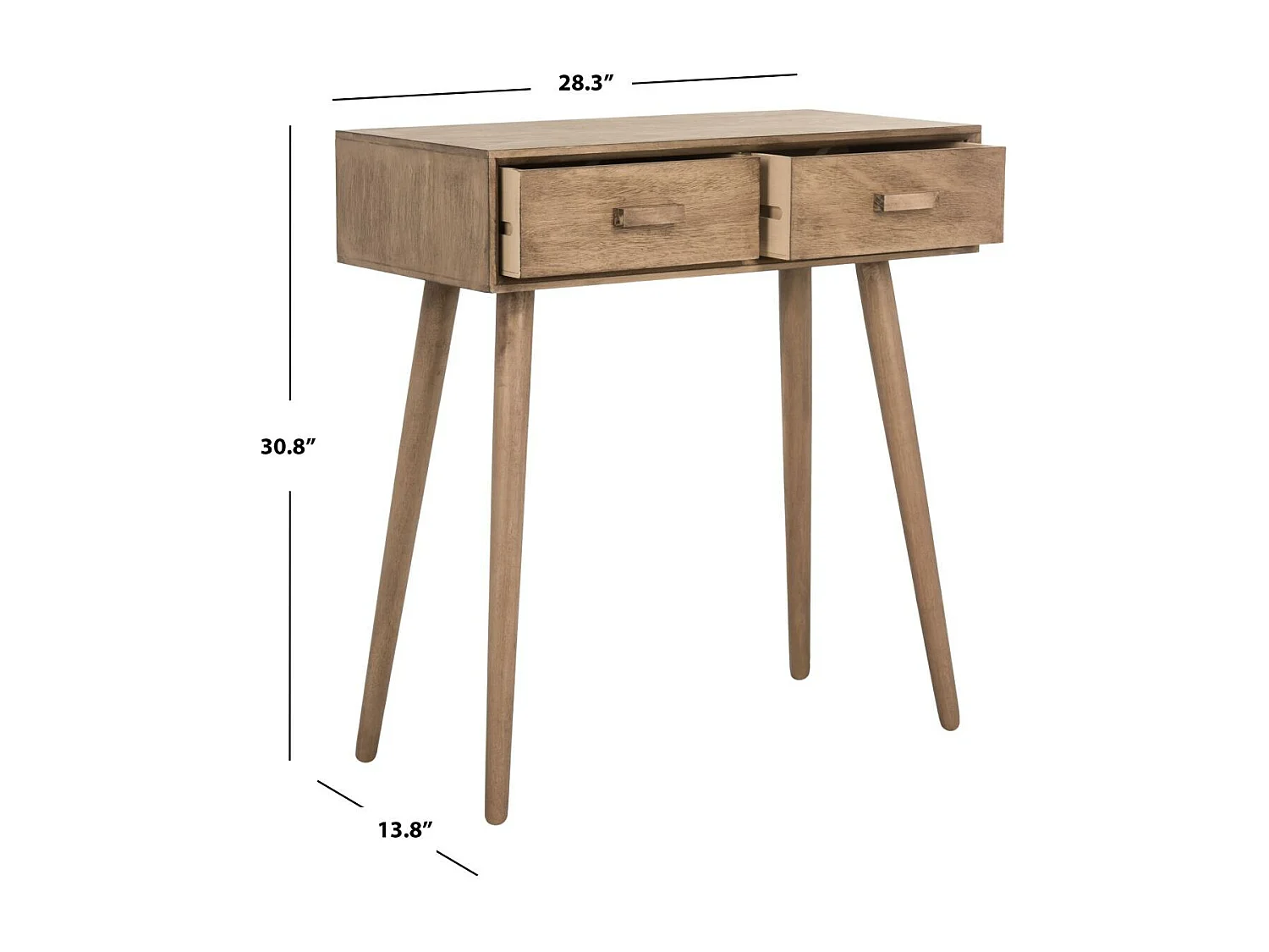 Table d'appoint Chocolat 35 X 72 X 78.23 cm - Willia