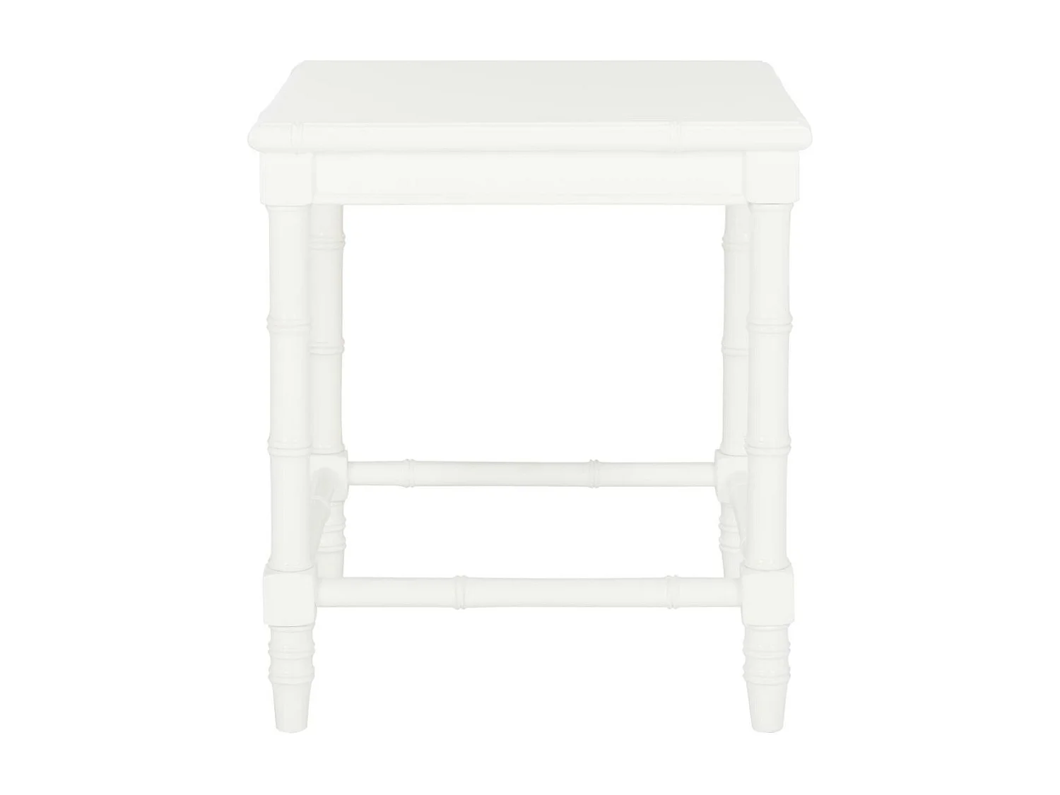 Table d'appoint Blanc 50 X 50 X 55.88 cm - Sylva