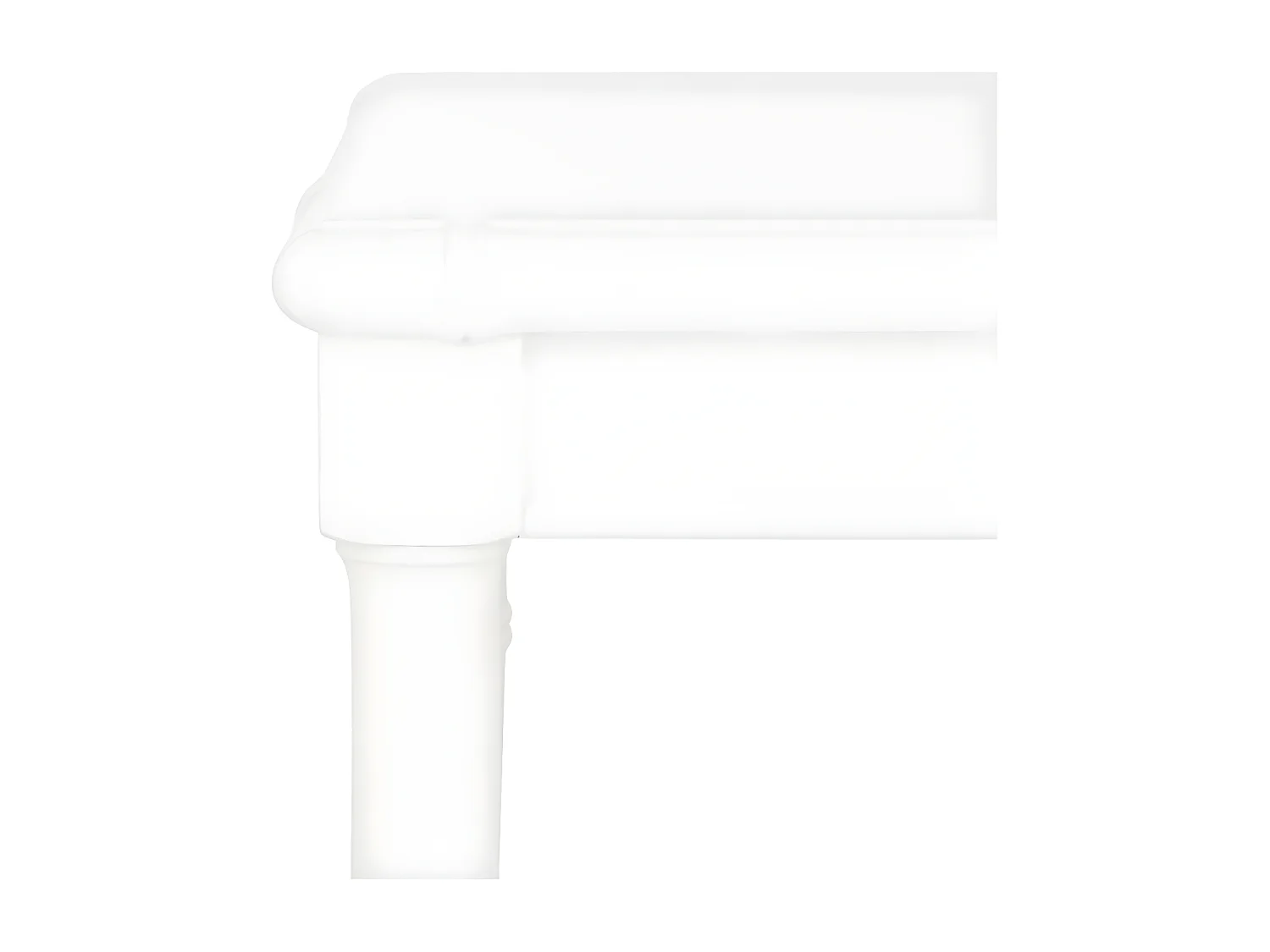 Table d'appoint Blanc 50 X 50 X 55.88 cm - Sylva