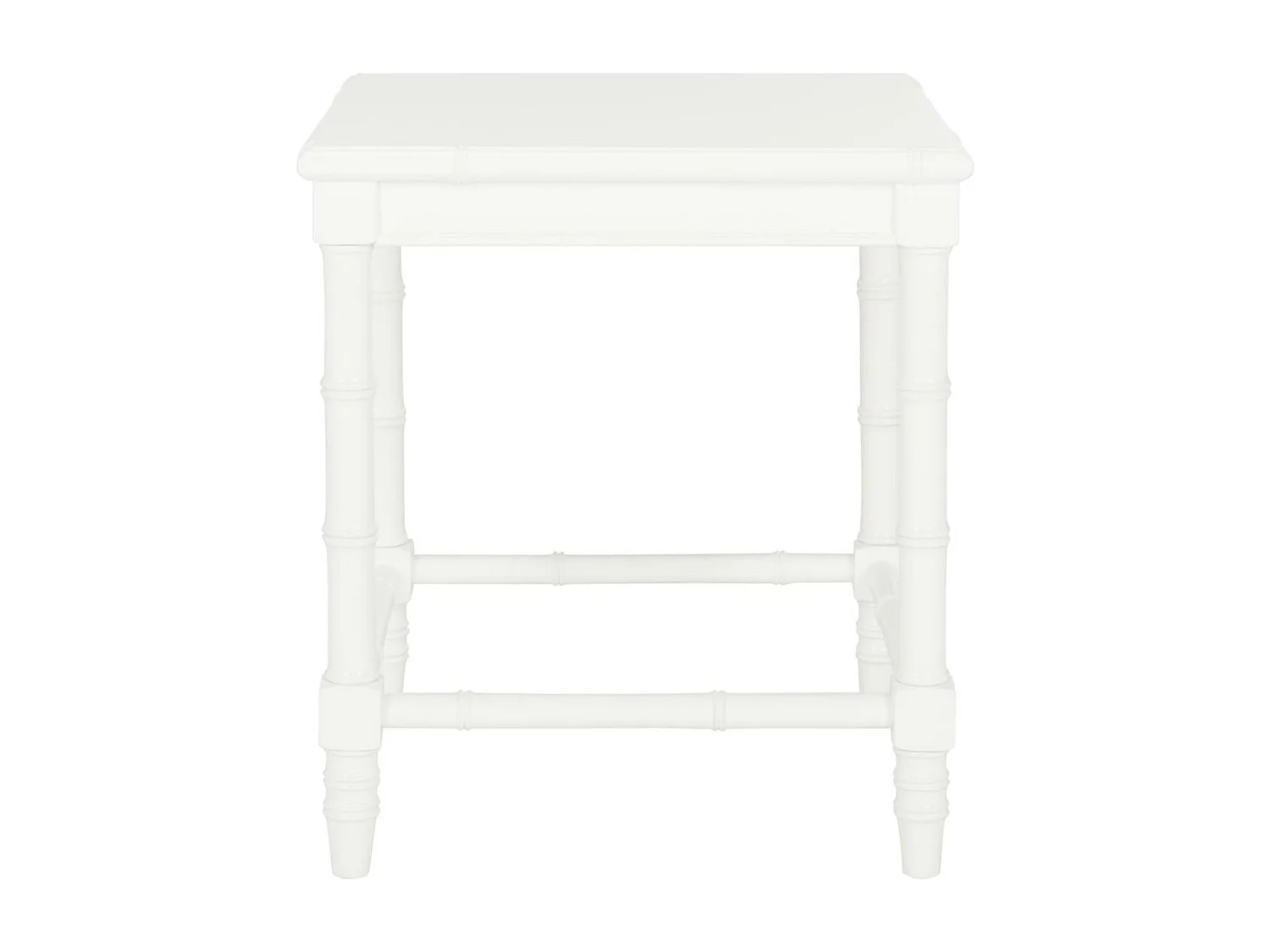 Table d'appoint Blanc 50 X 50 X 55.88 cm - Sylva