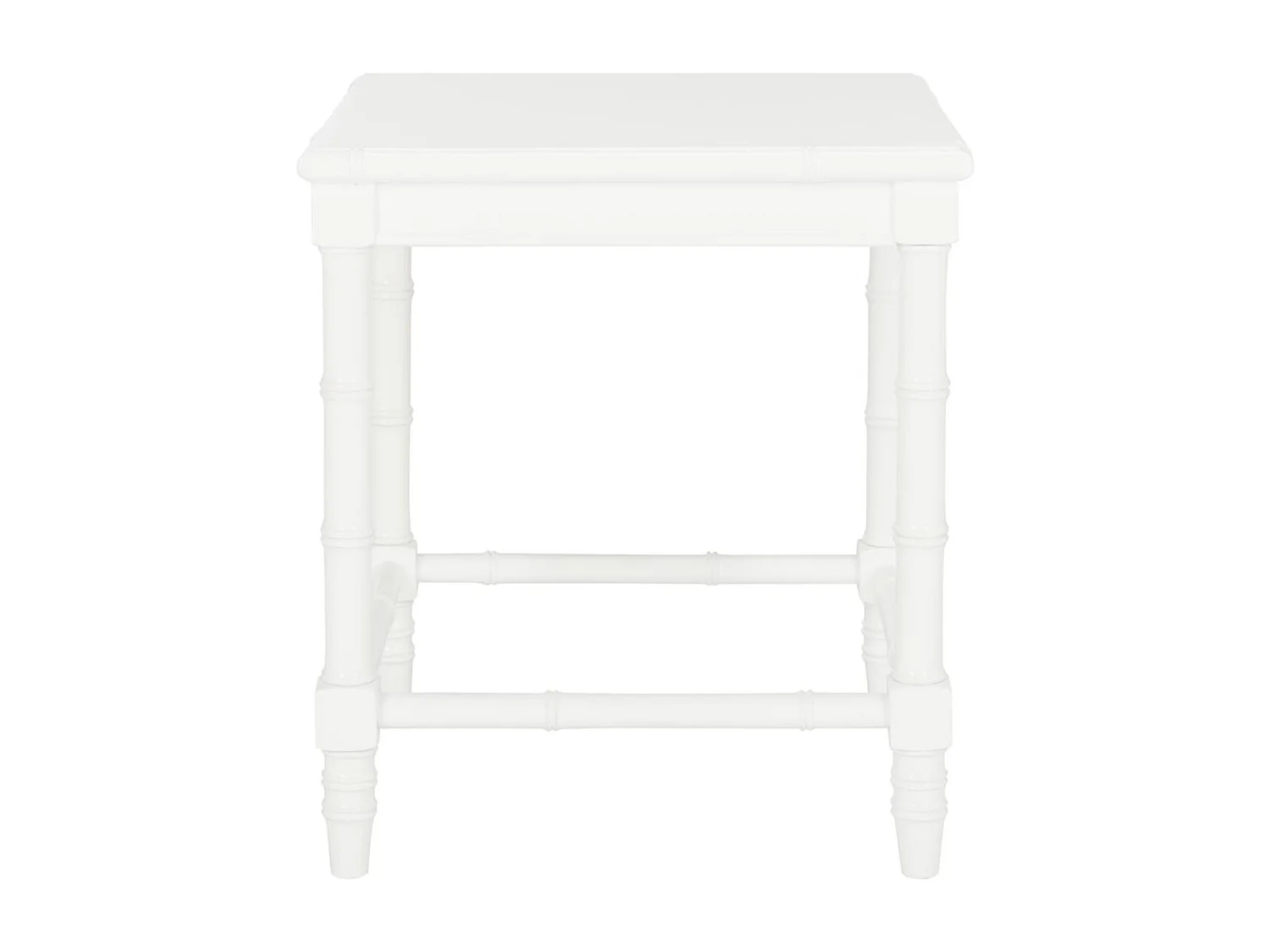 Table d'appoint Blanc 50 X 50 X 55.88 cm - Sylva