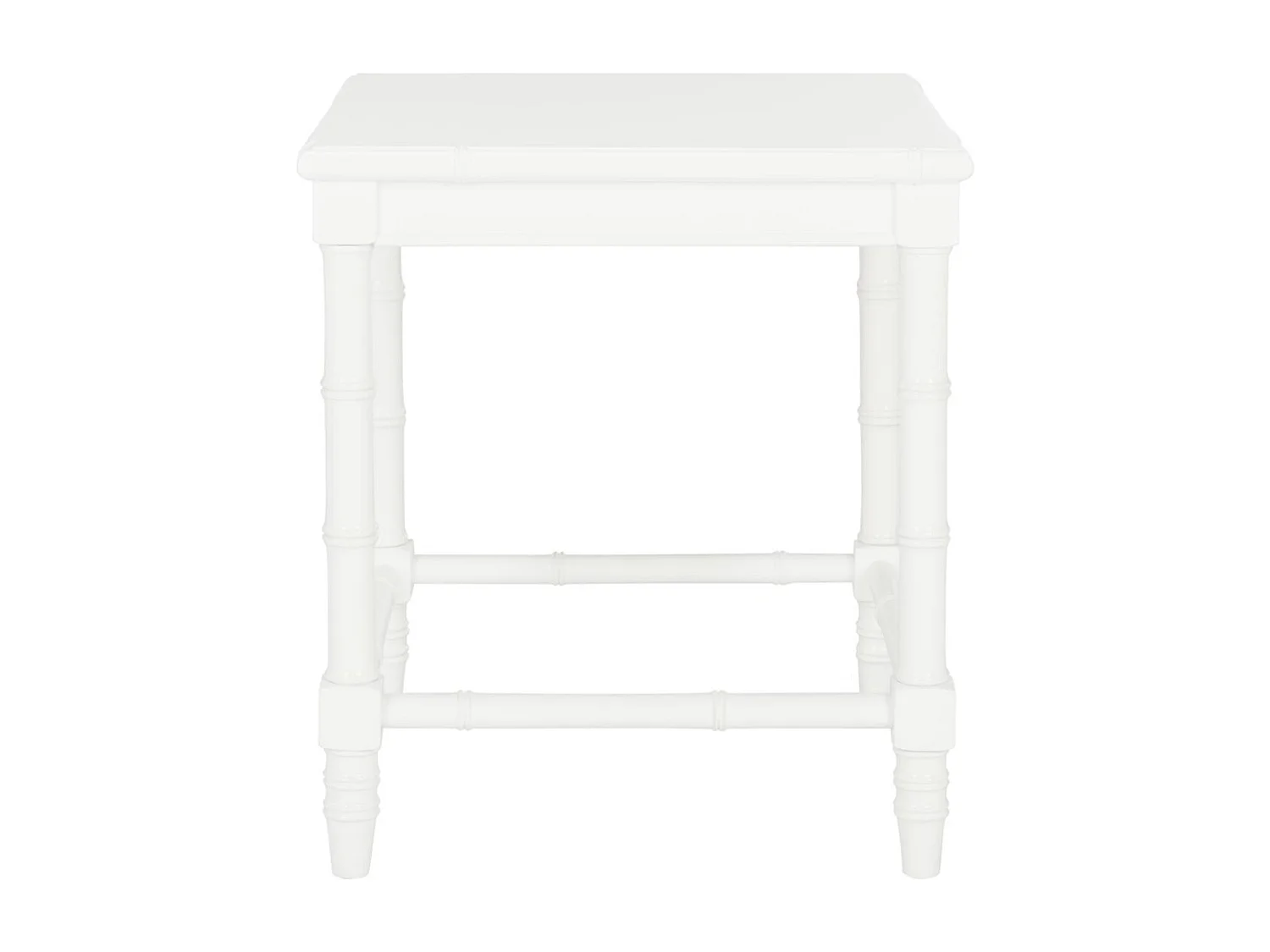 Table d'appoint Blanc 50 X 50 X 55.88 cm - Sylva