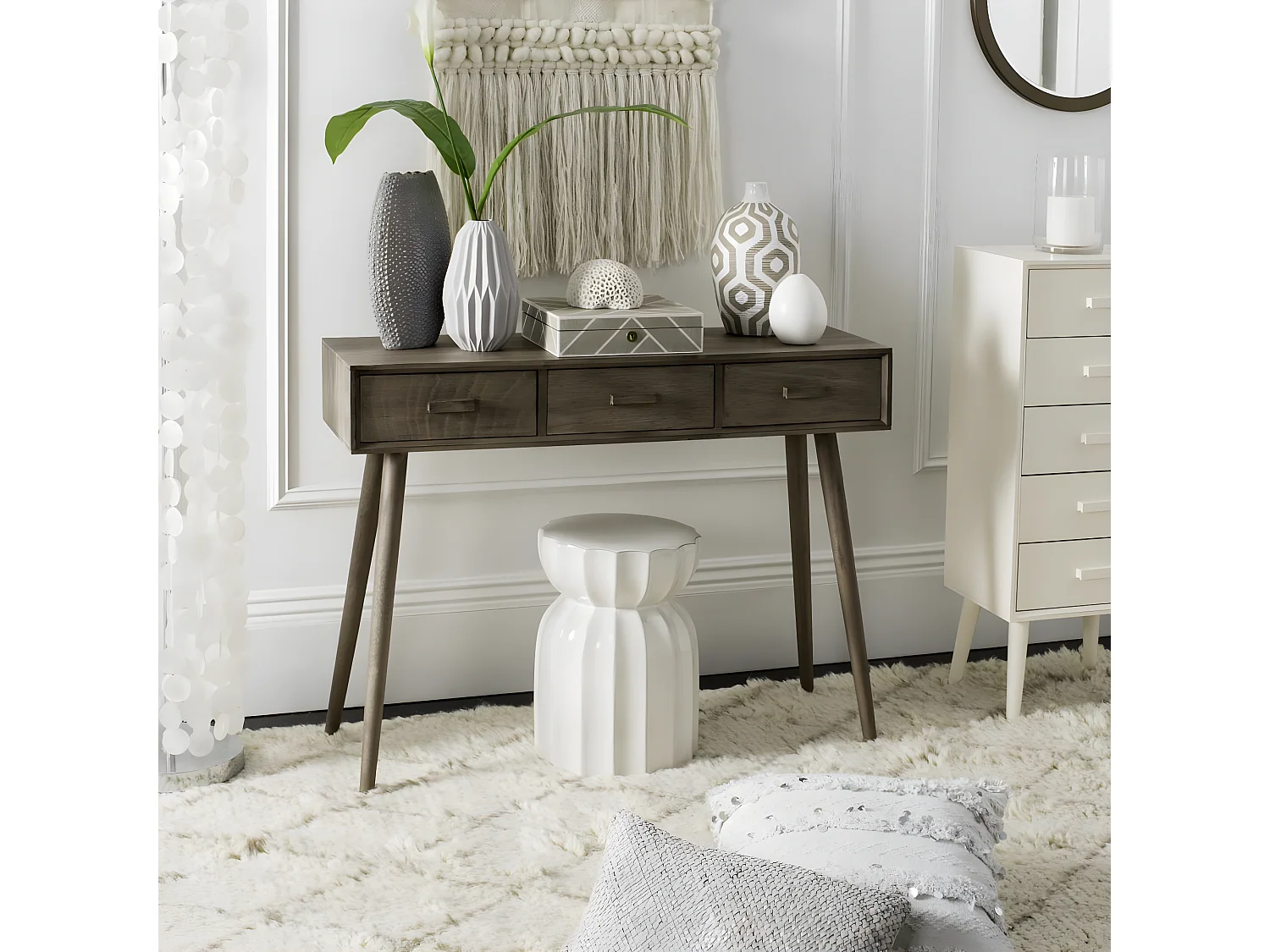 Table d'appoint Chocolat 36 X 106 X 81.28 cm - Ilah