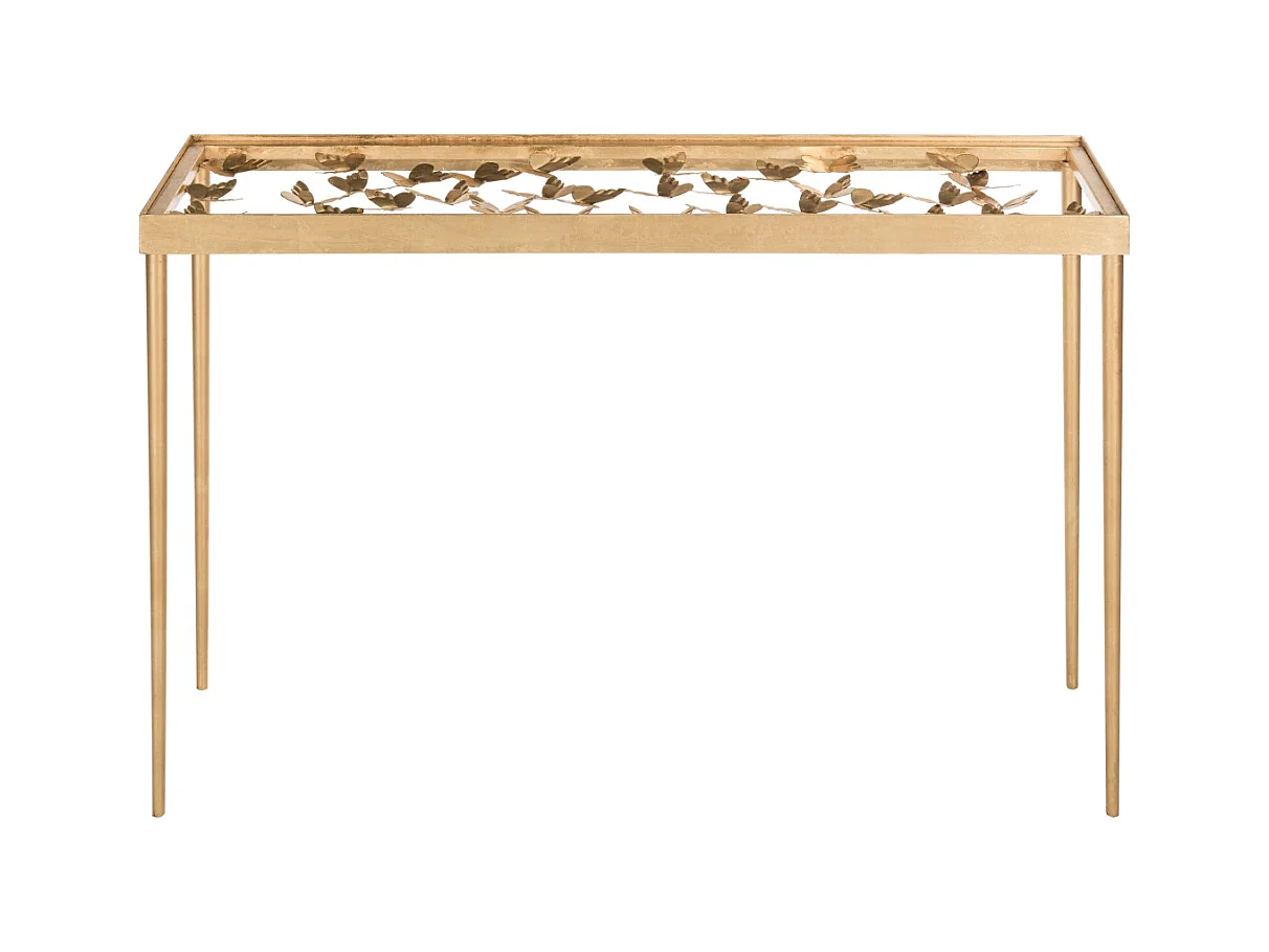 Console Or/Transparent 107 x 30 x 76 - Vassie