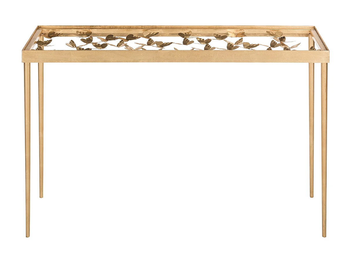 Console Or/Transparent 107 x 30 x 76 - Vassie