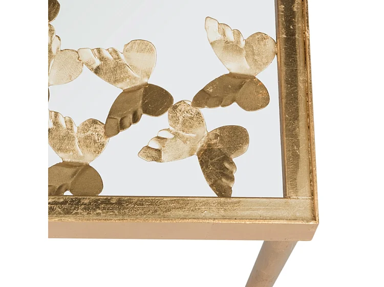 Console Or/Transparent 107 x 30 x 76 - Vassie