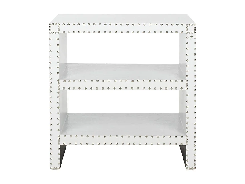 Table d'appoint Blanc 40 X 60 X 59.94 cm - Sibbie