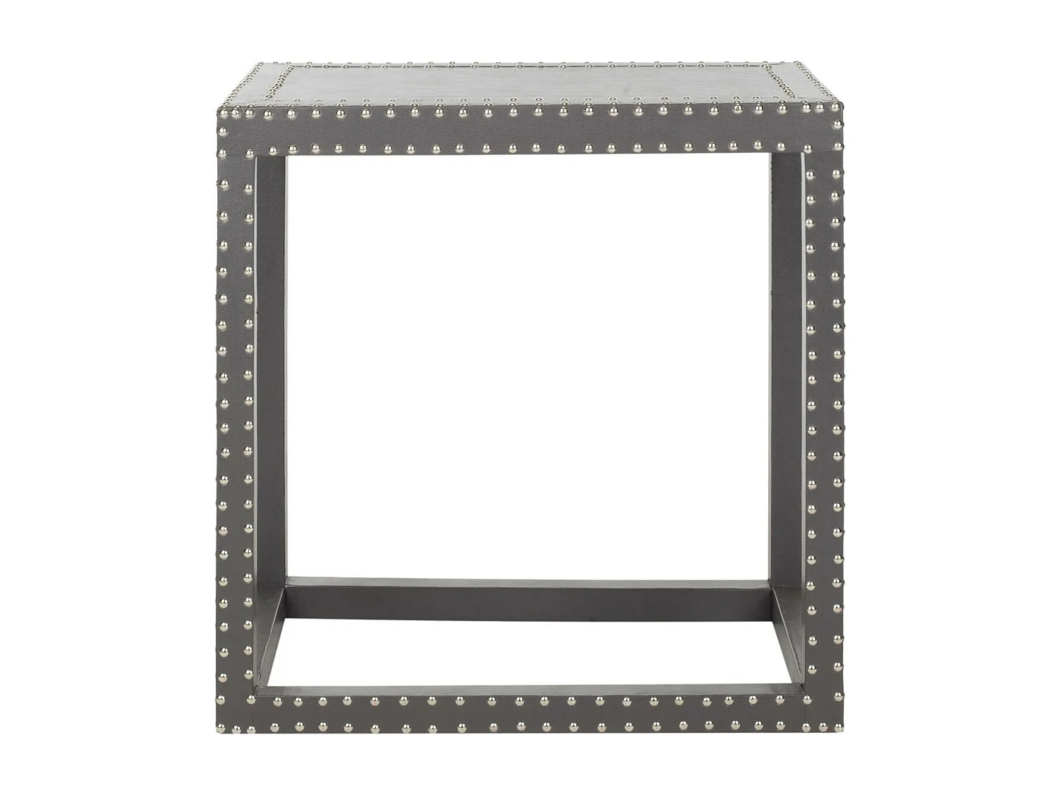 Table d'appoint Gris 40 X 60 X 59.94 cm - Verena