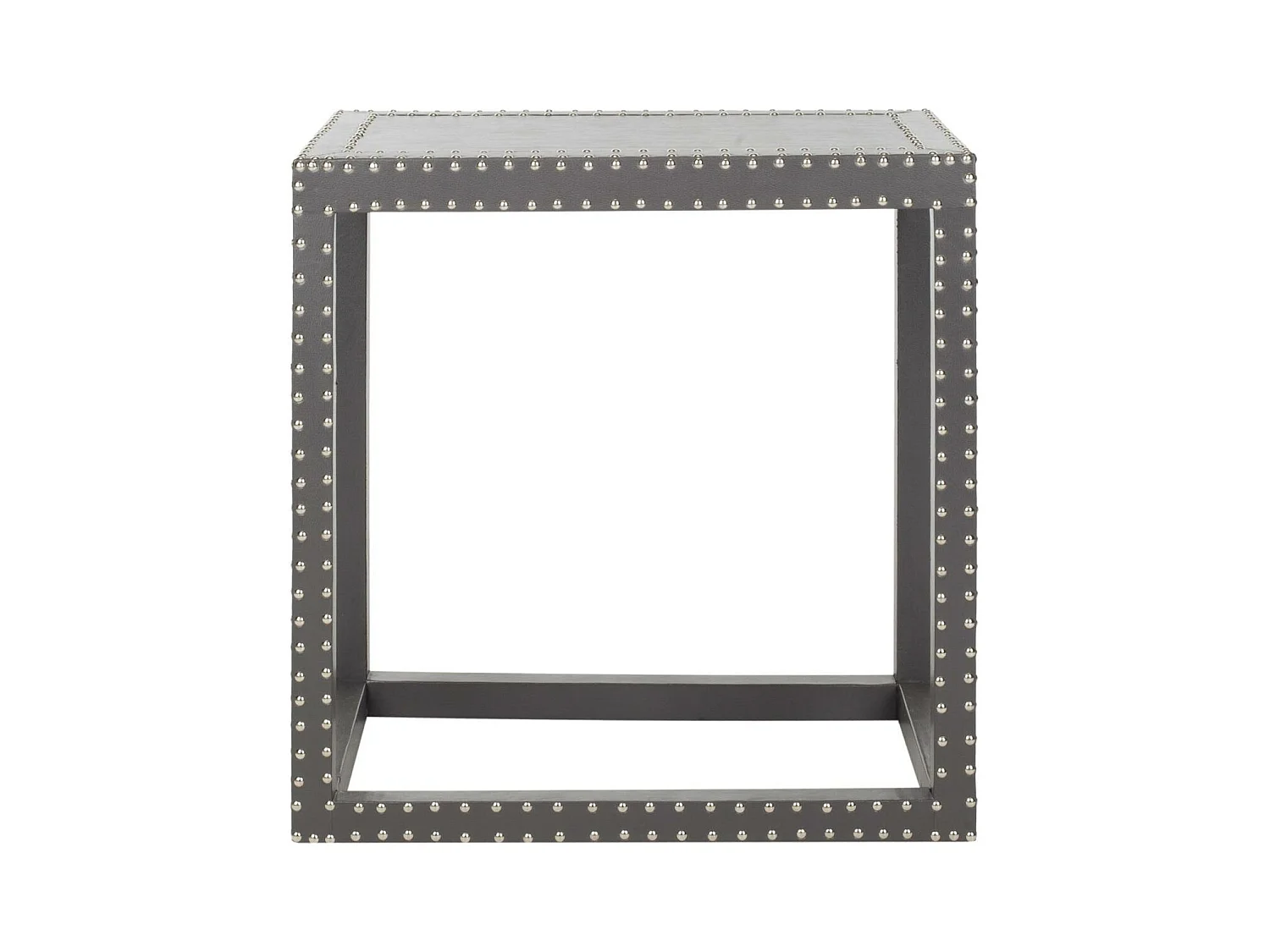 Table d'appoint Gris 40 X 60 X 59.94 cm - Verena