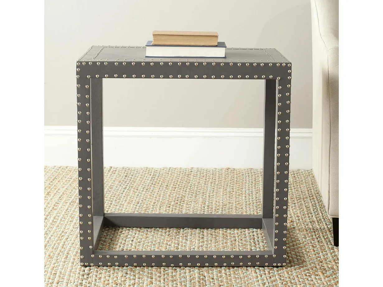 Table d'appoint Gris 40 X 60 X 59.94 cm - Verena