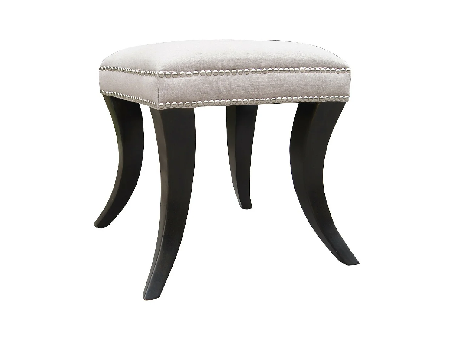 Banc & Ottomane Beige 44 X 44 X 50.54 cm - Kathy