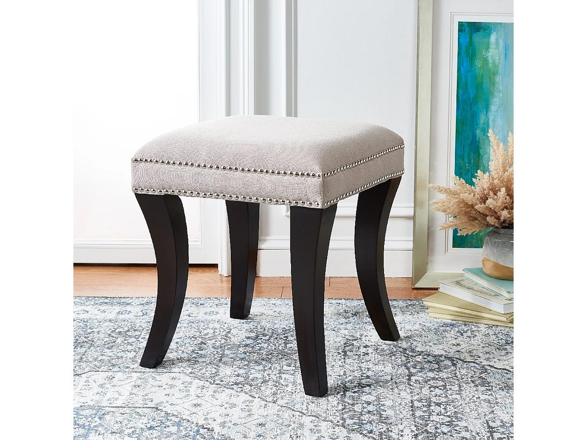 Banc & Ottomane Beige 44 X 44 X 50.54 cm - Kathy