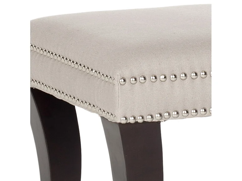 Banc & Ottomane Beige 44 X 44 X 50.54 cm - Kathy