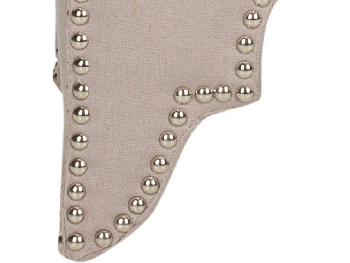 Banc & Ottomane Taupe 40 X 40 X 53.59 cm - Paulette