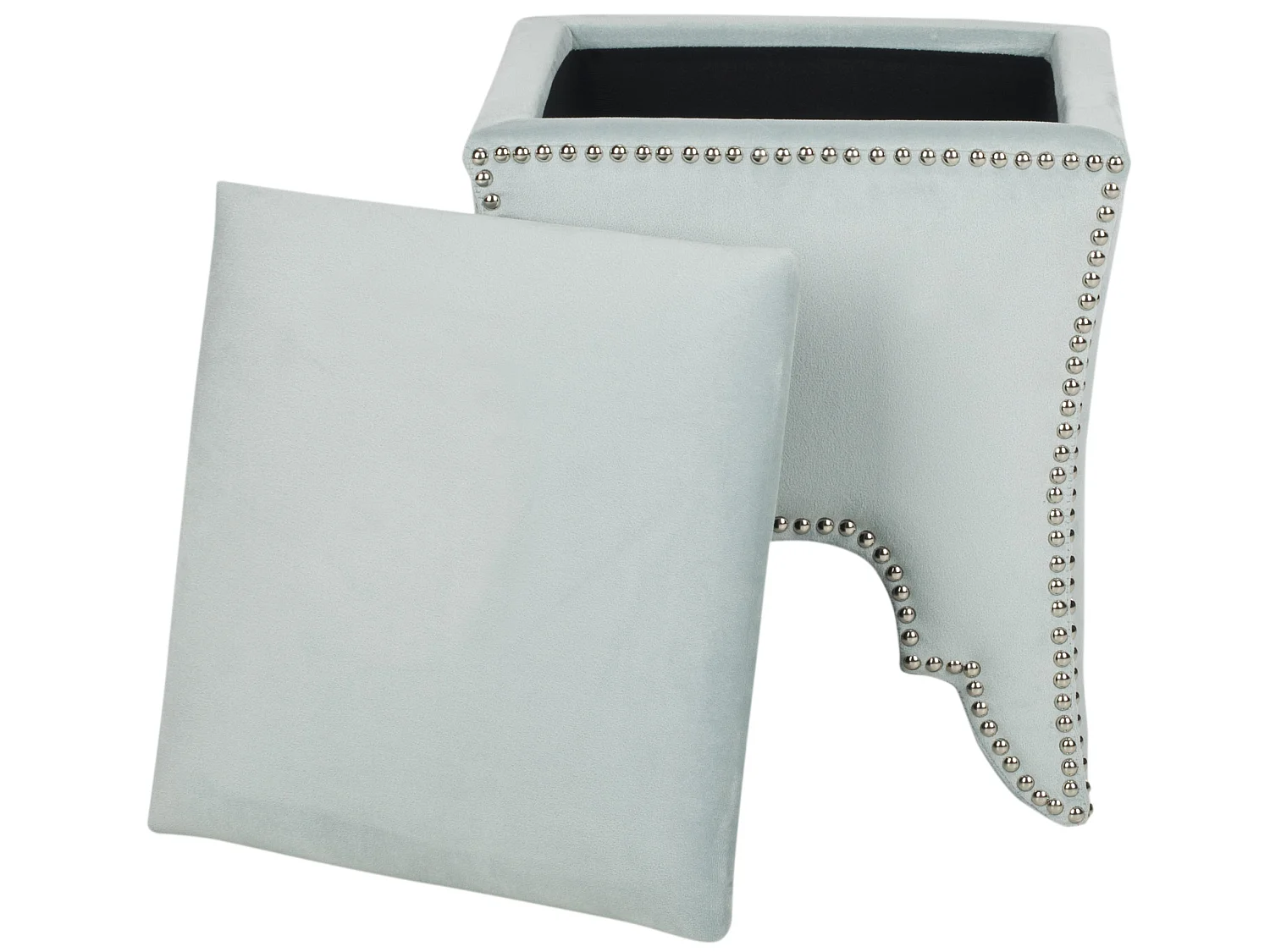 Banc & Ottomane Taupe 40 X 40 X 53.59 cm - Paulette