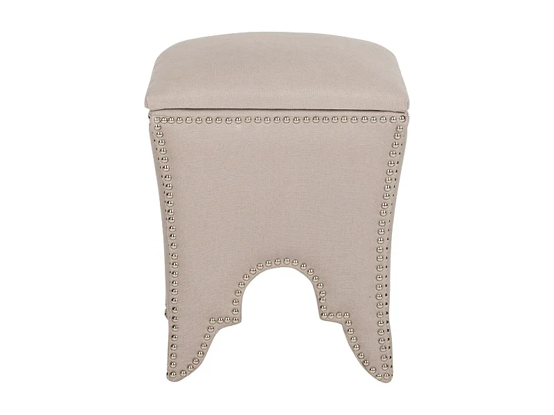 Banc & Ottomane Taupe 40 X 40 X 53.59 cm - Paulette