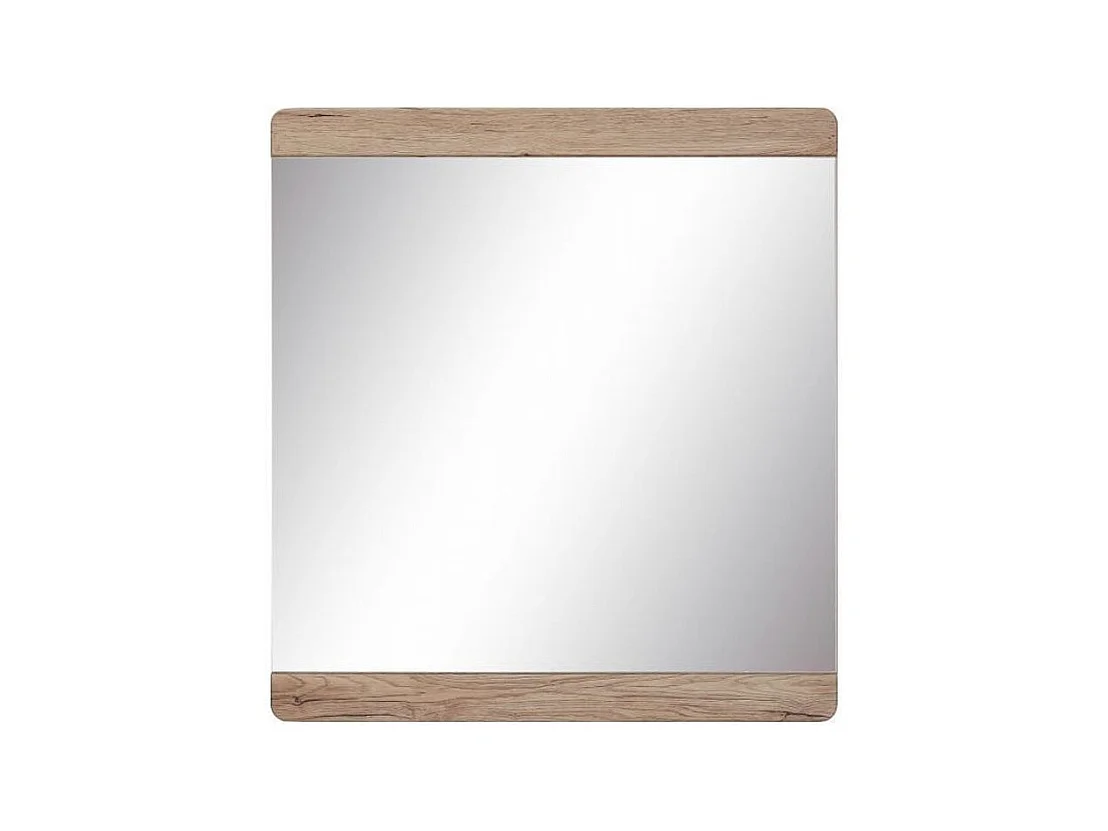 Miroir mural chêne San Remo Aurel 65cm