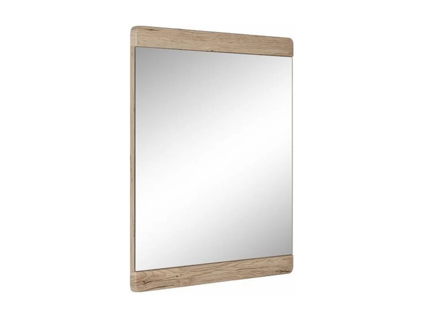 Miroir mural chêne San Remo Aurel 65cm