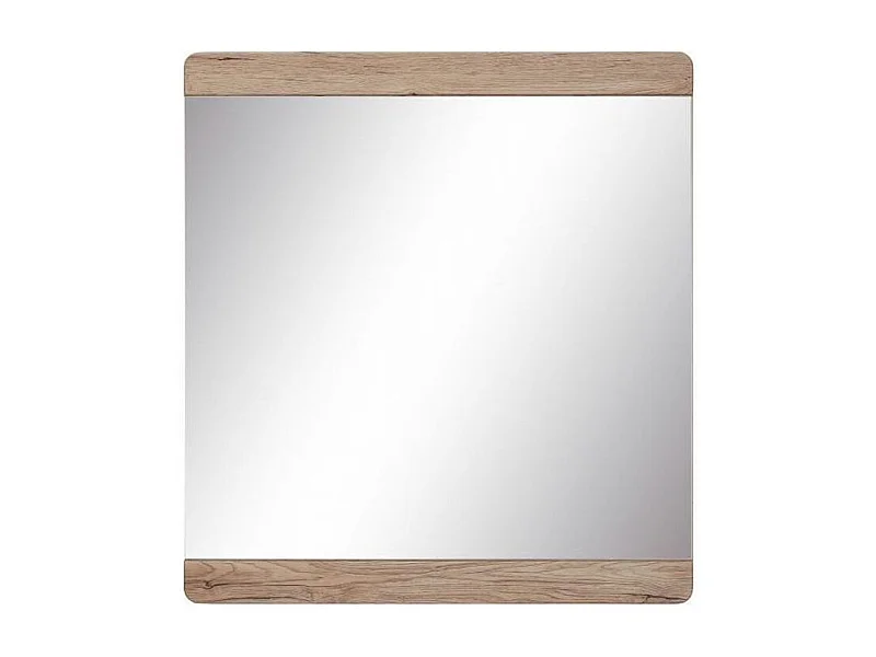 Miroir mural chêne San Remo Aurel 65cm