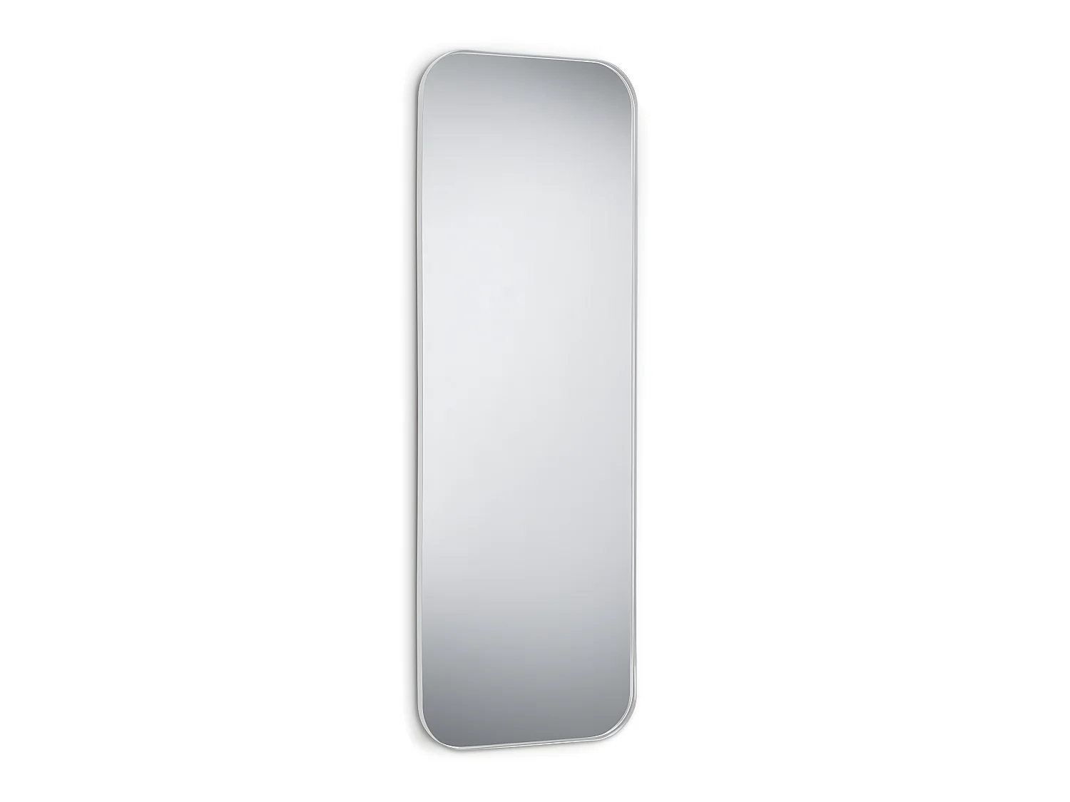 Britney - Miroir avec cadre - Argenté - 50x150cm
