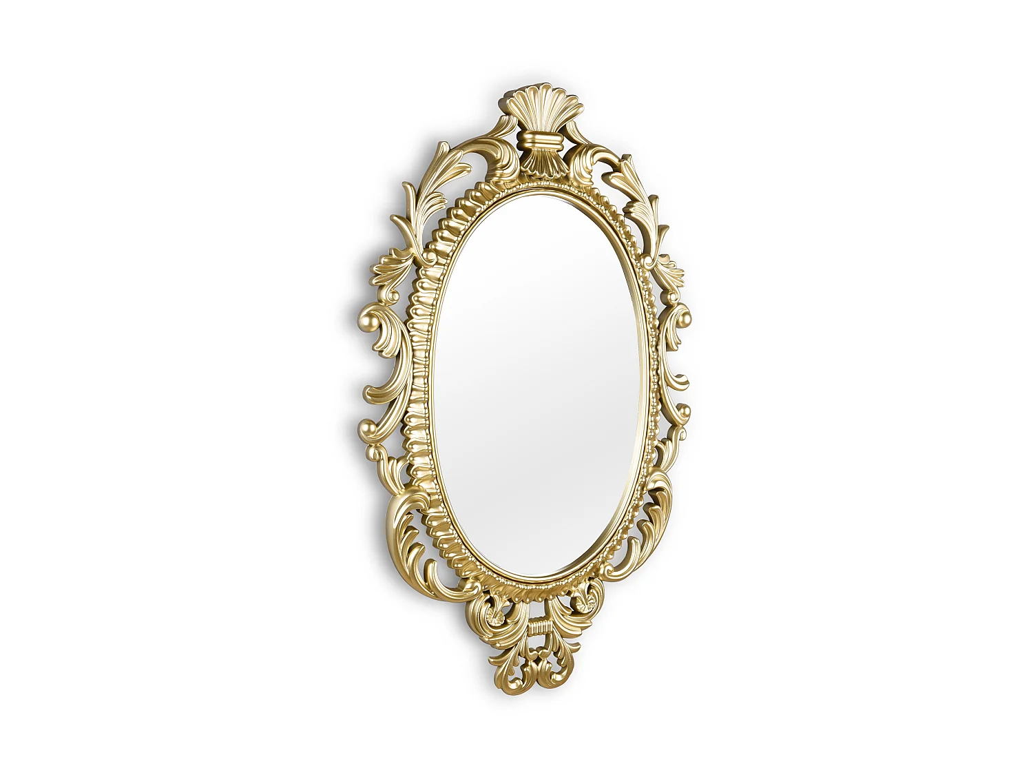 Trixi - Miroir - Doré - 45x73 cm