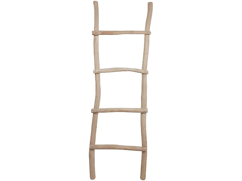 Tempel - Échelle décorative - Teck 50*6*150