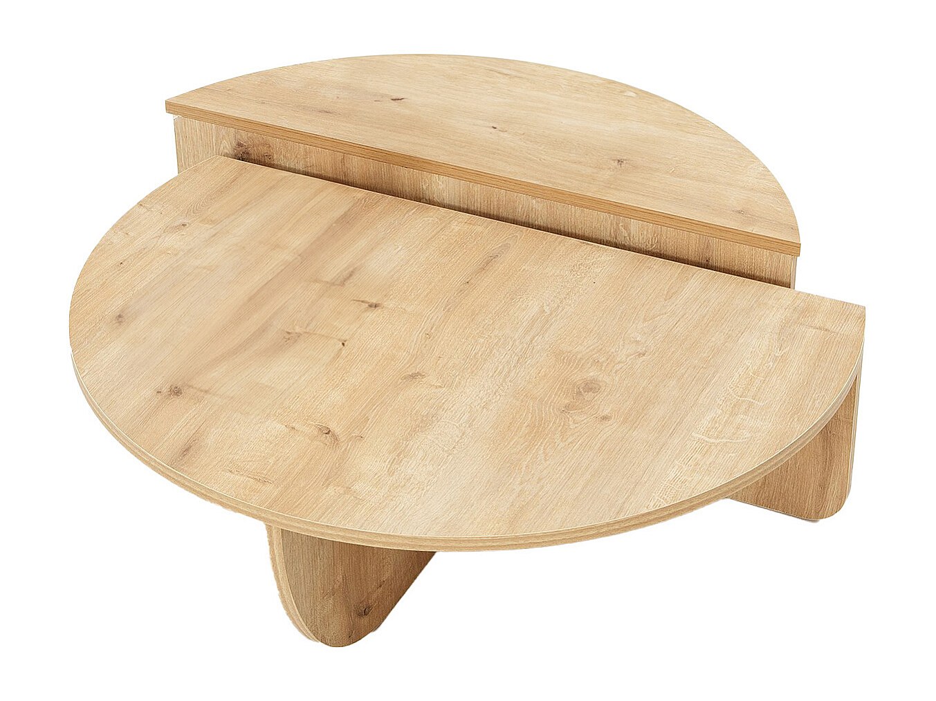 Couchtisch 2-teilig - Naturfarben hell - ALOEVA günstig online kaufen